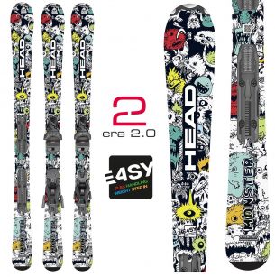 Горные лыжи Head MONSTER Easy JRS wh/bk - 127 см